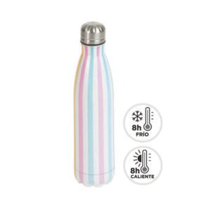 Botella Acero Inoxidable Doble Capa 500 Ml. 7 X 7XH. 26.5 Cm