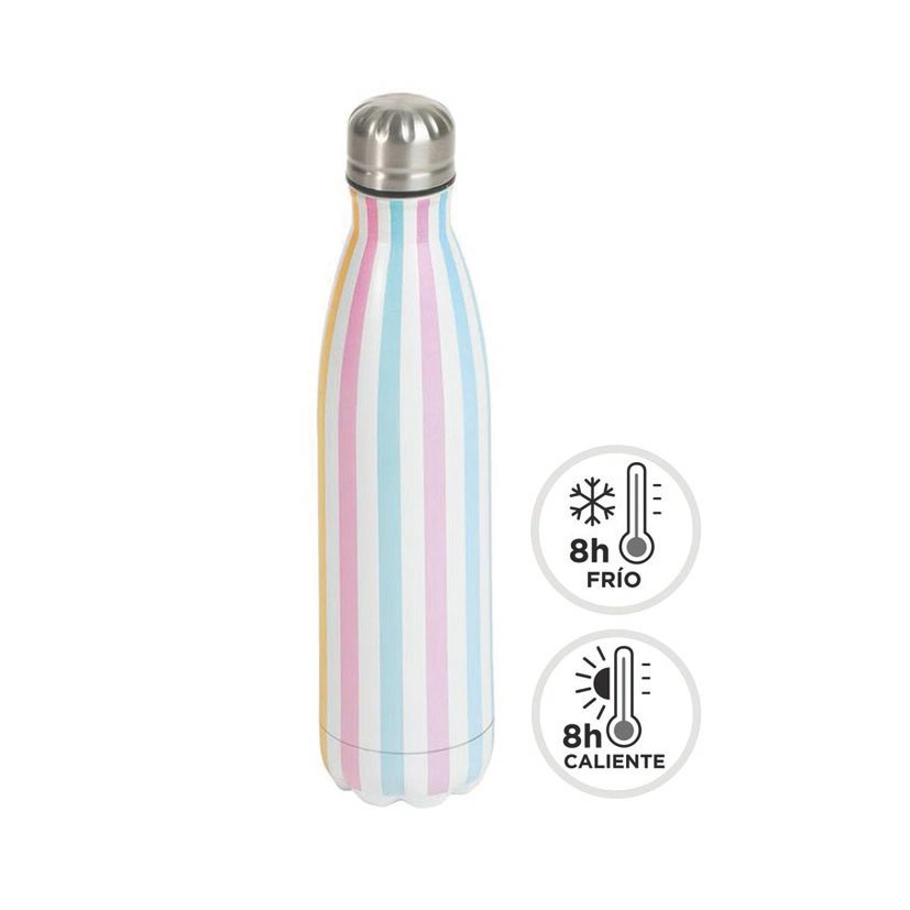 Botella Acero Inoxidable Doble Capa 500 Ml. 7 X 7XH. 26.5 Cm