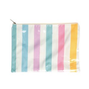 Neceser Plano L Rayas Colores 21 Cm