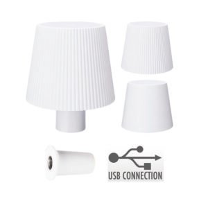 Lampara P/botella Blanco,105×105×88 Mm