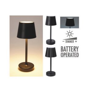 Lampara Negra 10 X 26 Cm, 3 Modos Luz