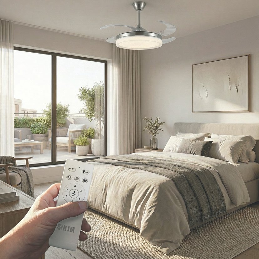 Ventilador de Techo con Luz Hjm VT154 65 W - Imagen 2