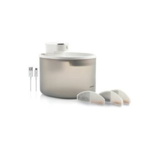 Fuente de Agua para Gatos 20,7 X 17,5XH. 17.7 Cm.capacidad 3 L
