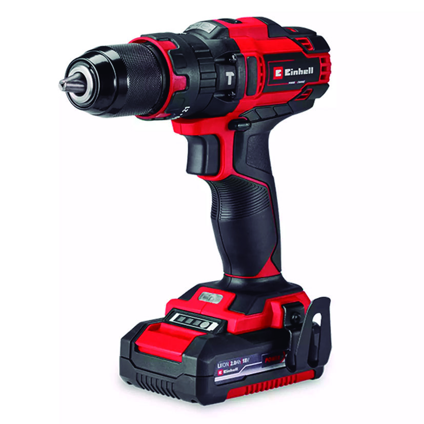 Taladro Percutor Batería Power X-change Einhell Te-cd 18 Potencia 18 V.rpm 0-350 0-1250.ipm 0-5250 0-18750.taladrad - Imagen 2