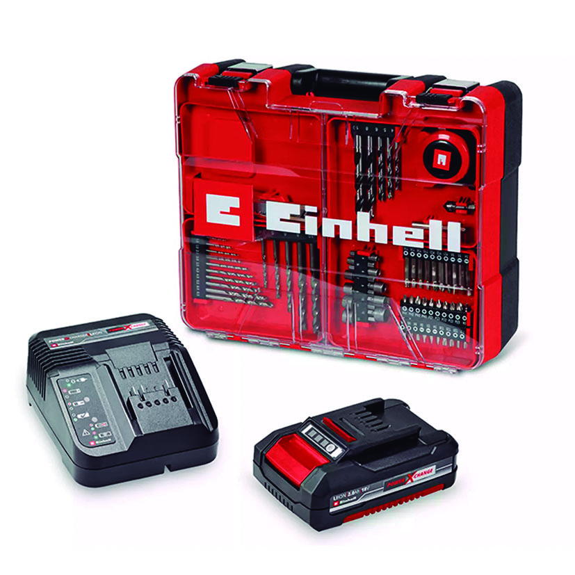 Taladro Percutor Batería Power X-change Einhell Te-cd 18 Potencia 18 V.rpm 0-350 0-1250.ipm 0-5250 0-18750.taladrad - Imagen 3