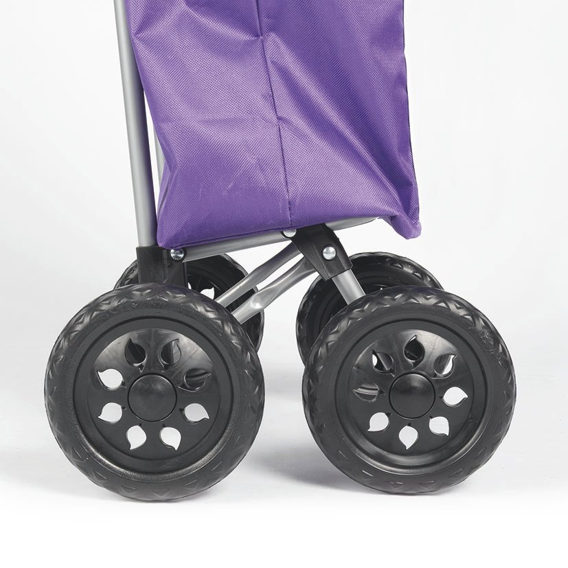 Carro Compra Plegable Habitex AC-007 46 X 36xh.92 Cm.bolsa 32 X 21xh.53 Cm Habitex 2018 - Imagen 3
