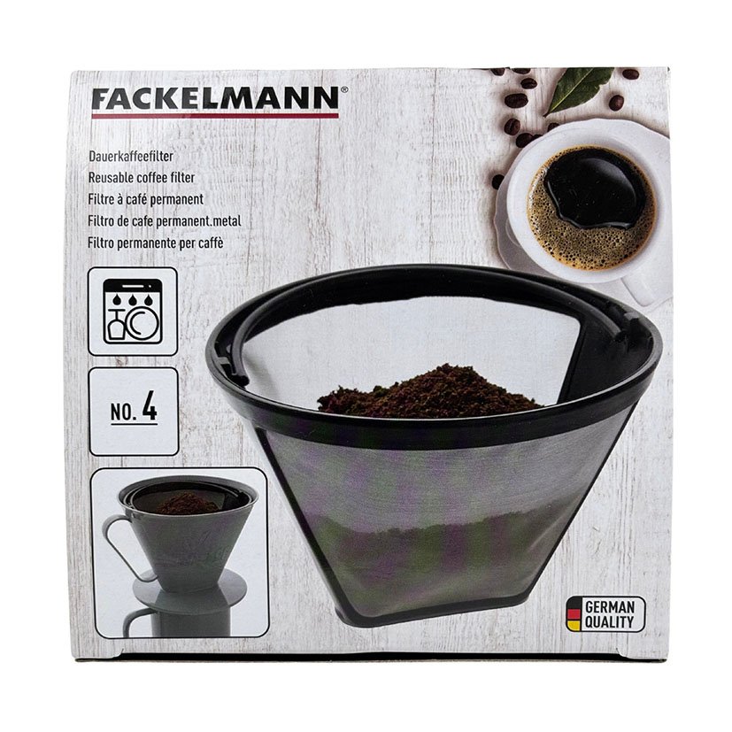 Filtro Café Permanente Inox Fackelmann Coffee&tea Ø 115xh.85 Mm - Imagen 3