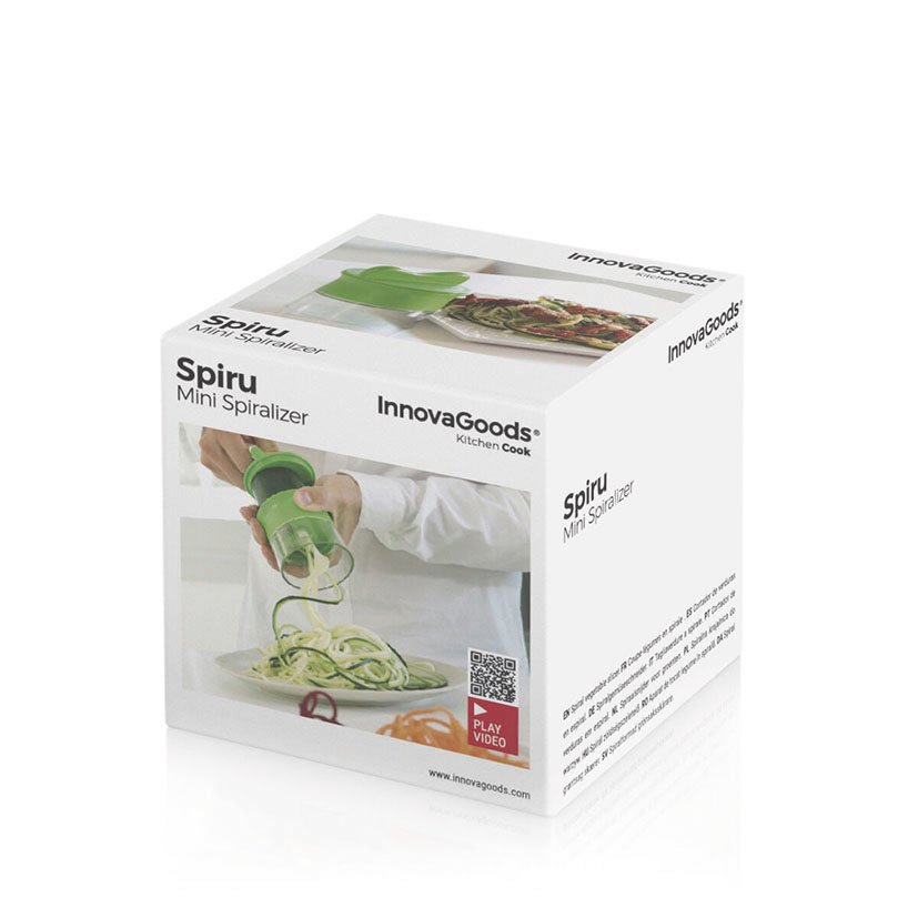 Cortador Verduras EN Espiral MINI Innovagoods 8X9 Cm procesado alimento - Imagen 7