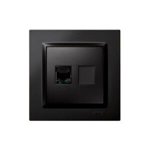 RJ45 CAT.5E Negro Simon 10