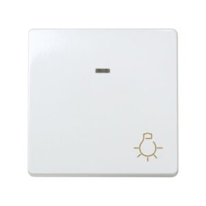 Mec+tecla Puls C/luz S27 B Sim Blanco Simon