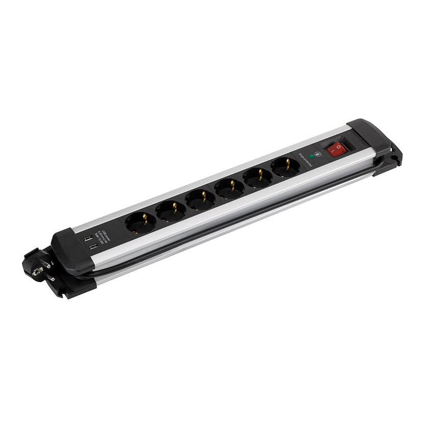 Base Extrapower 6t+2usb Simon 1,5 M