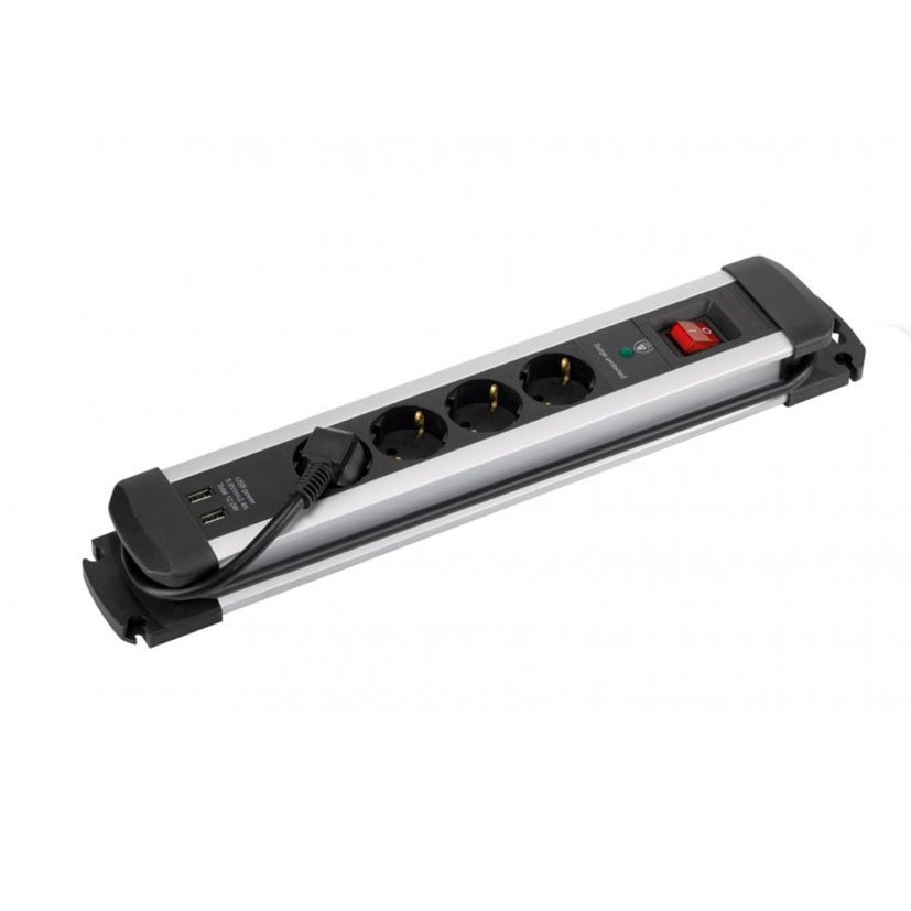 Base Extrapower 4t+2usb Simon 1,5 M