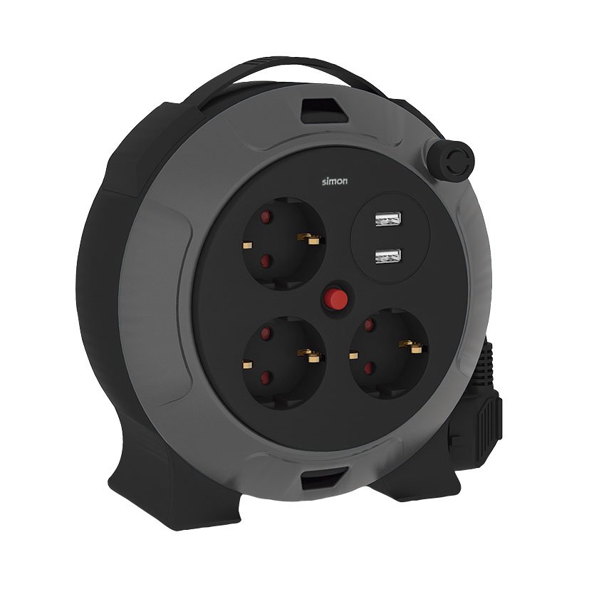 Extensible 3t+2usb 5M Simon 5 M