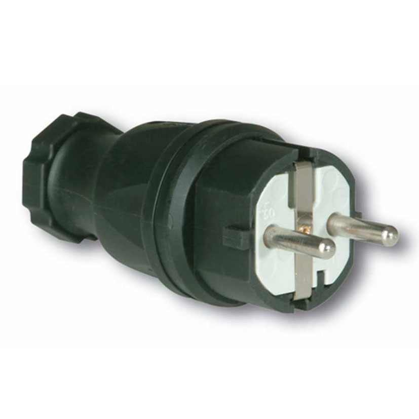Clavija Enchufe Aérea Simon Brico IP44 Negro/blanco
