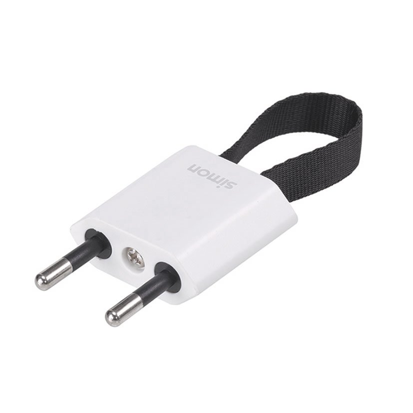 Clavija Fr y Lat 10A Simonplug Blanco Simon