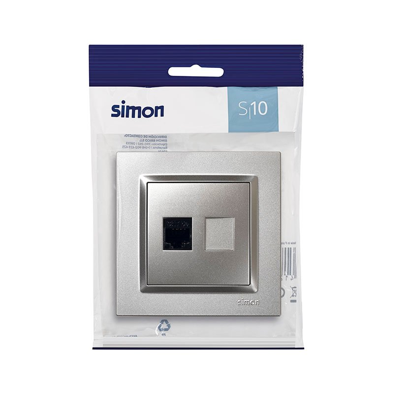 RJ45 CAT.5E Aluminio Simon 10 - Imagen 3
