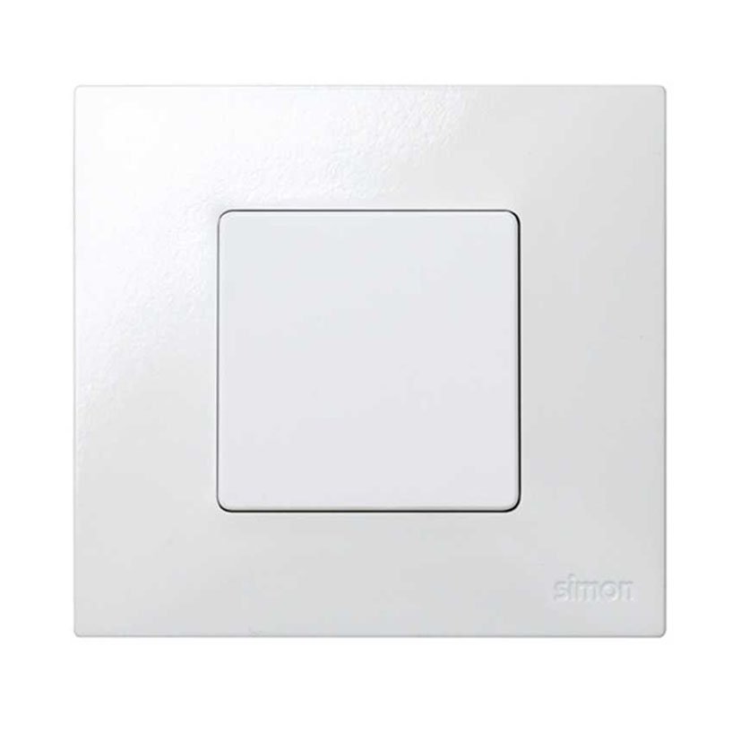 Placa Ciega Blanco Simon 27 - Imagen 2