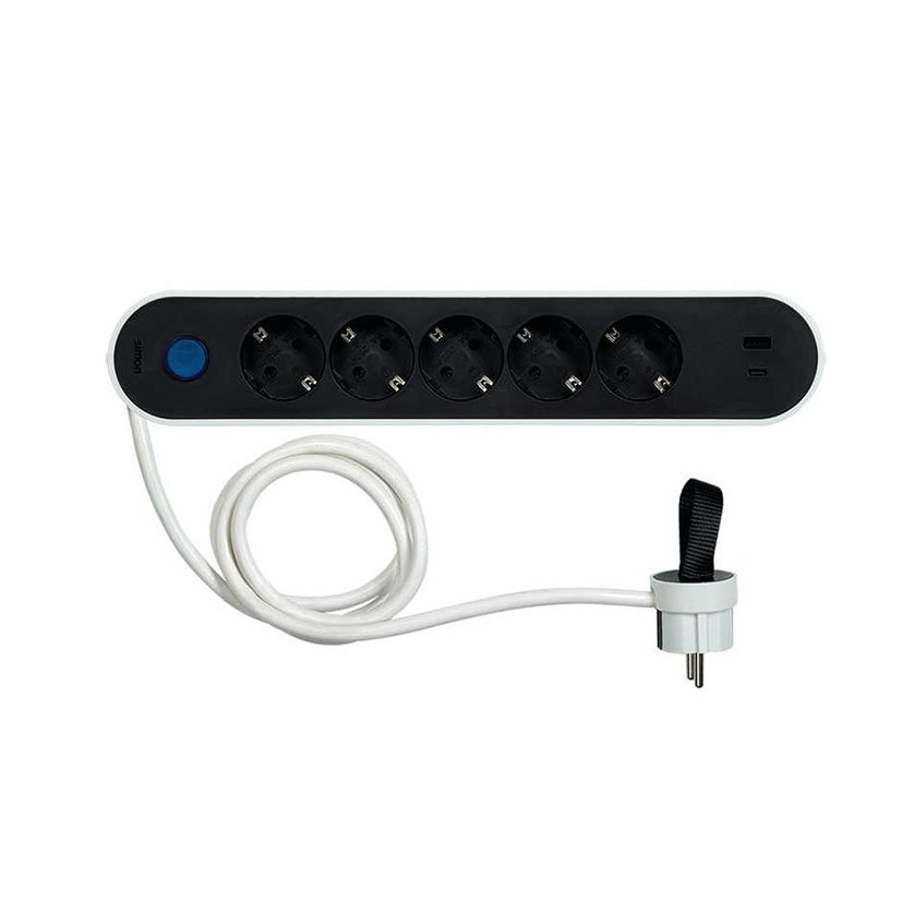 B.múltiple 5t+2usb Simon Plug - Imagen 2