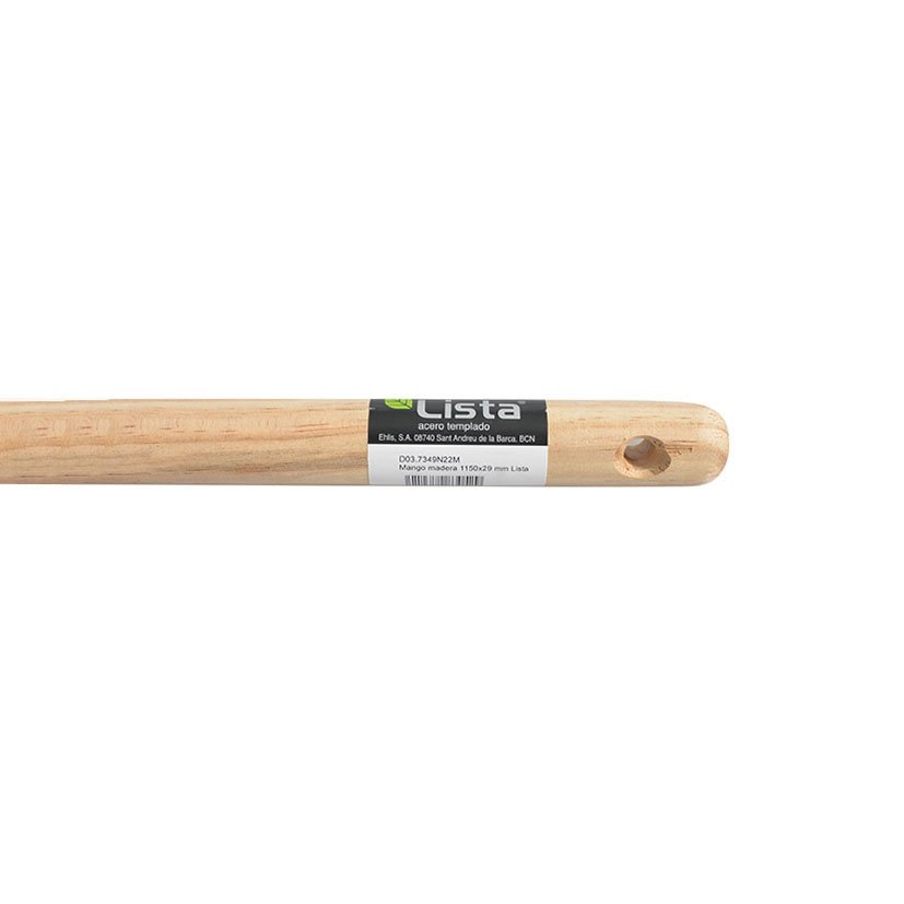 Escoba Jardín Ajustable Lista 7349 Mango Madera Ø 29 X 1115 Mm - Imagen 3